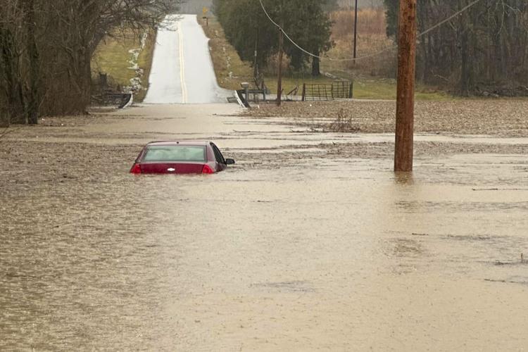 Kentucky - Bowling Green flooding - 2-15-2025