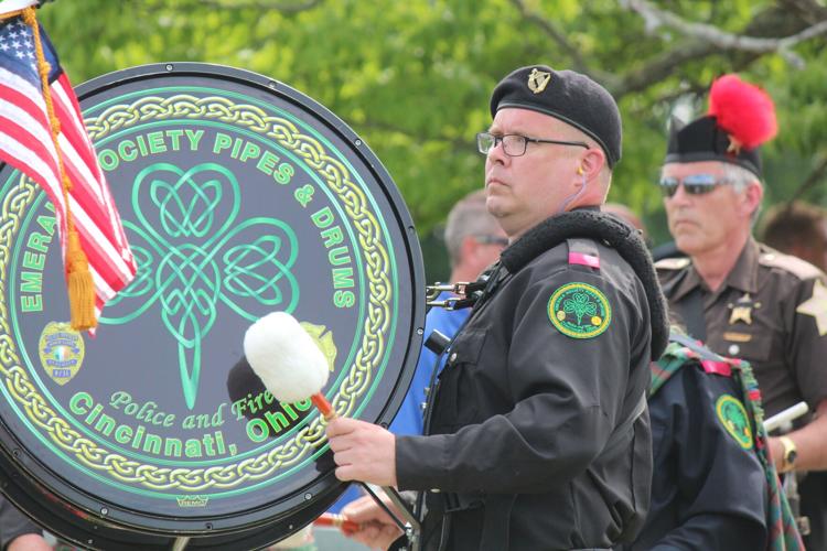 Funeral service and procession for Bardstown Police Ofc. Jason Ellis on May 30, 2013