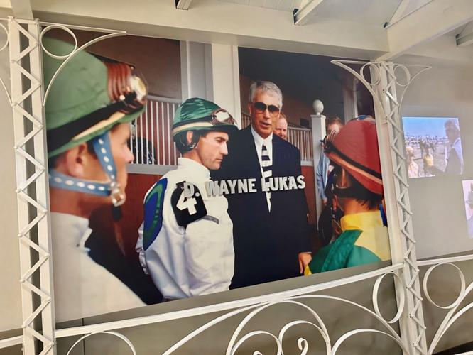 D. Wayne Lukas memorabilia at Kentucky Derby Museum