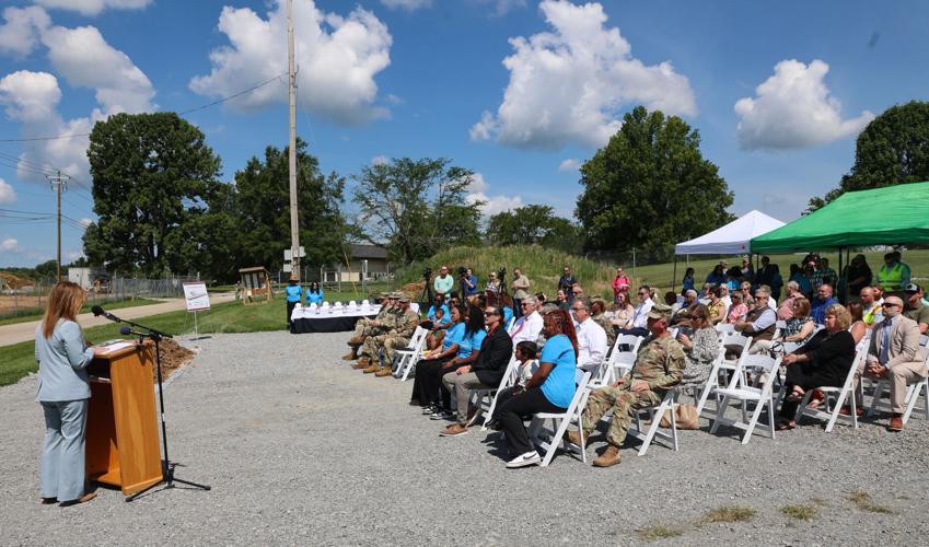 Fort Knox - Child development center groundbreaking 6-20-2025