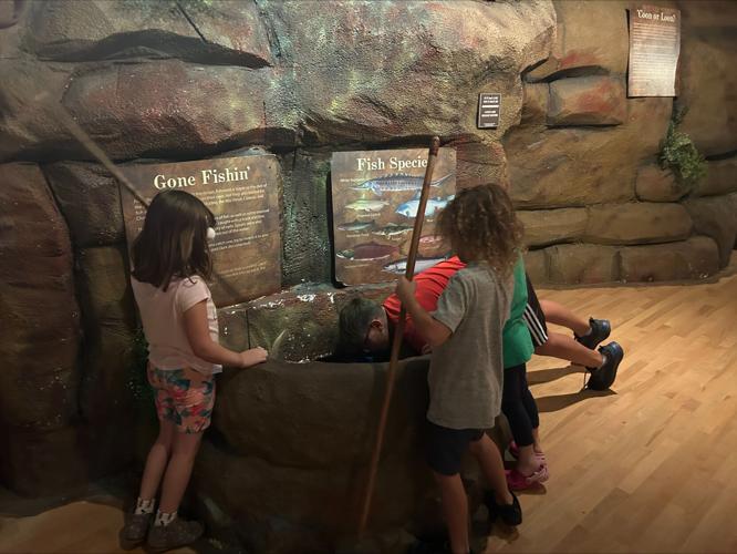 Kids at Frazier Museum in downtown Louisville, Kentucky