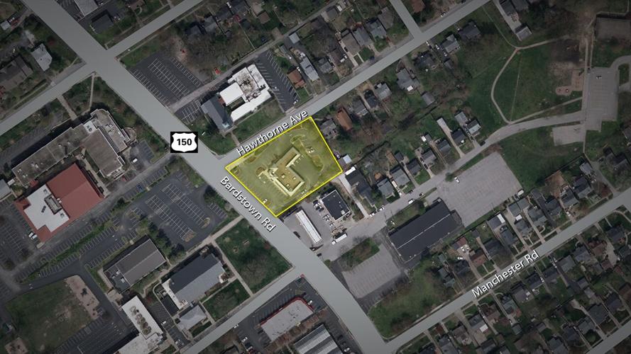 Proposed car wash site