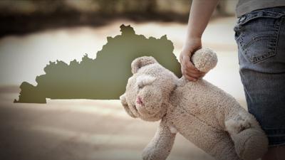 Teddy Bear on state logo