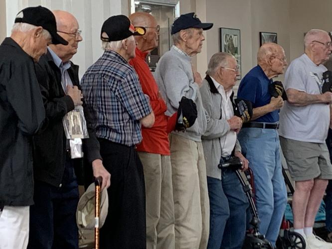 World War II veterans honored at Bowman Field on June 6, 2022, 78 years after D-Day