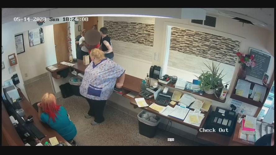 SHIVELY ANIMAL CLINIC SHOOTING SECURITY VIDEO