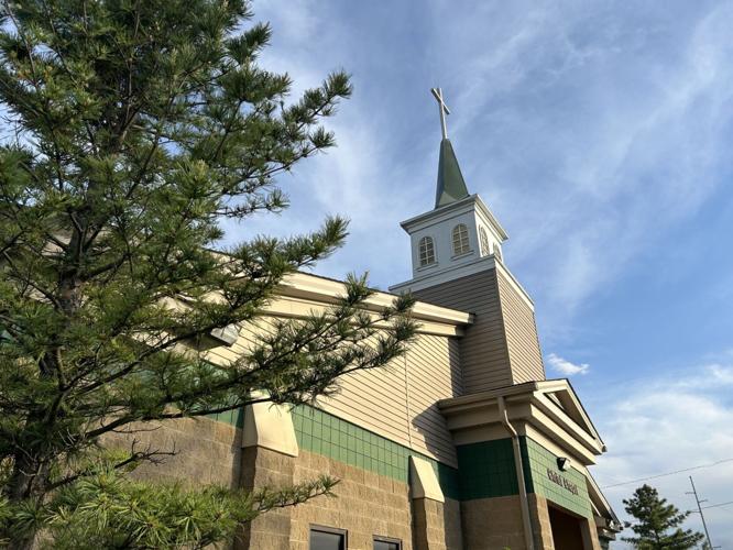 Christ Chapel on the backside at Churchill Downs