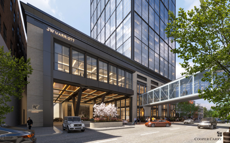 JW Marriott S. 4th Street rendering