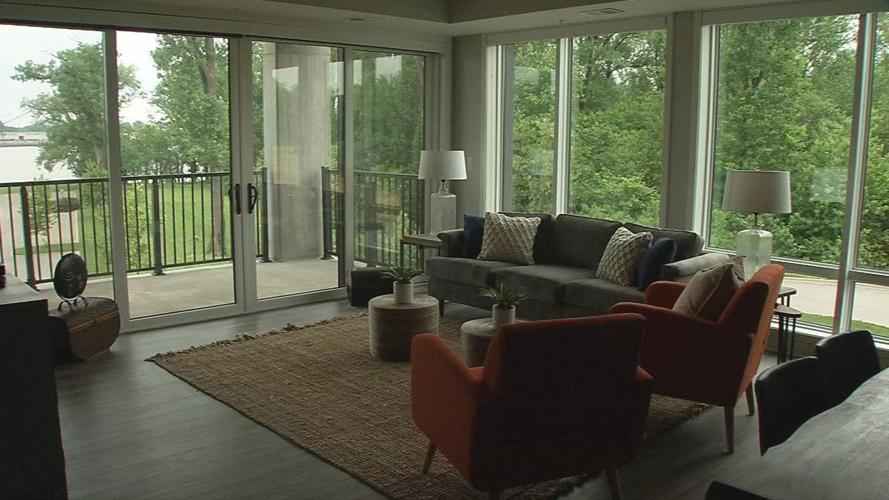 Inside Waterside apts