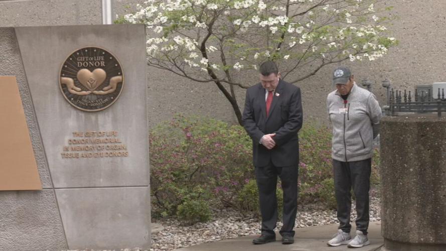 UL HEALTH FLAG RAISING ORGAN DONORS