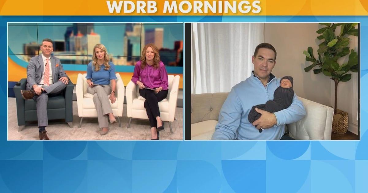 Sterling Riggs introduces his son Miller to the WDRB Mornings crew ...