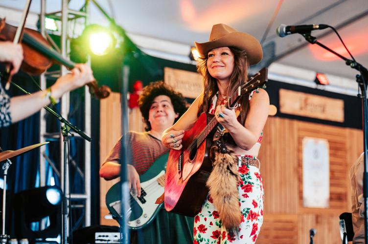 Kelsey Waldon performs at Bourbon & Beyond at Kentucky Expo Center