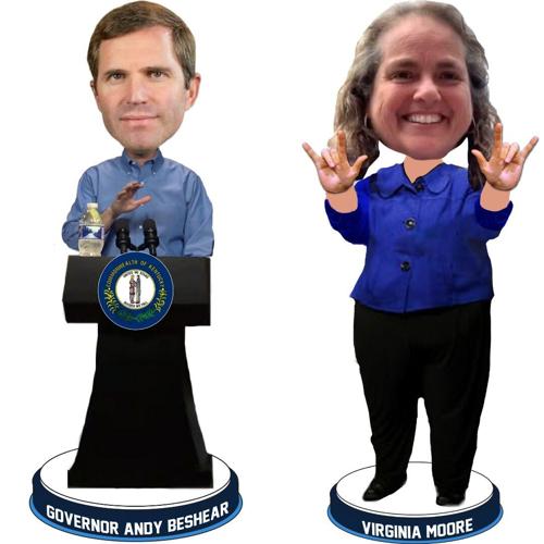 Beshear-Moore Bobbleheads