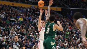 CRAWFORD | Louisville survives late scare, earns first NCAA win under Kelsey, 83-79 over USF