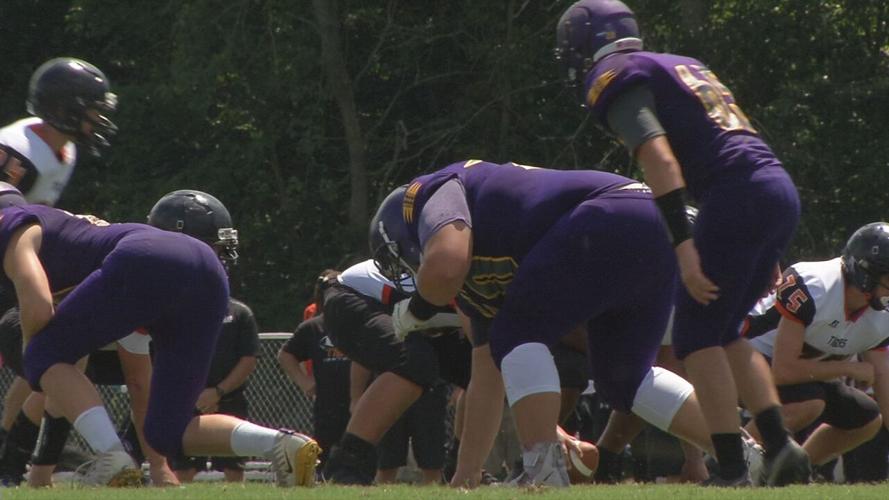 Scottsburg football vs. Lawrenceburg scrimmage 8-15-20