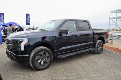 F-150 Lightning EV at Ford BlueOval SK Battery Park 12-5-22 (10).JPG