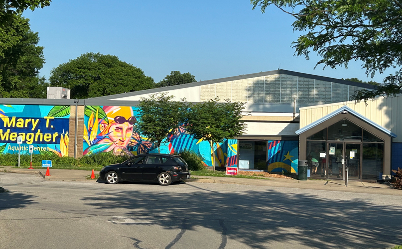 Mary T. Meagher Aquatic Center Exterior