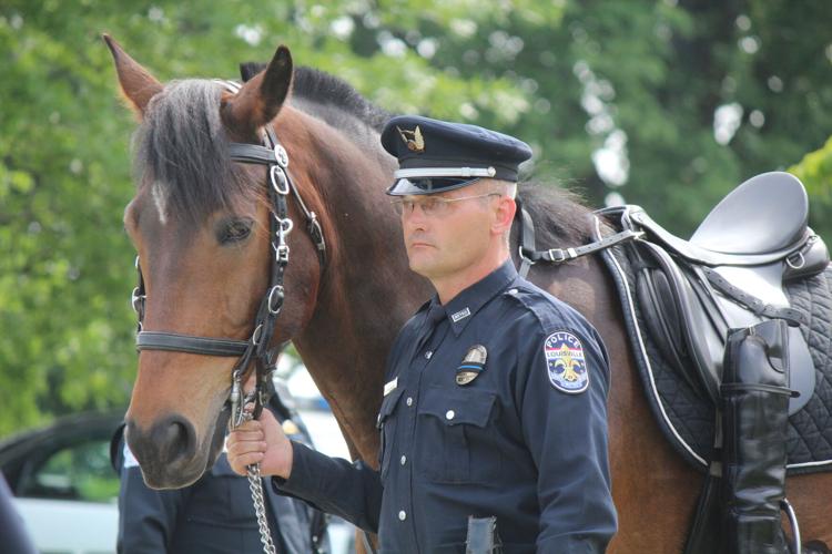 Funeral service and procession for Bardstown Police Ofc. Jason Ellis on May 30, 2013