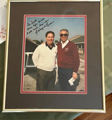 Scott Davenport and D. Wayne Lukas old photo