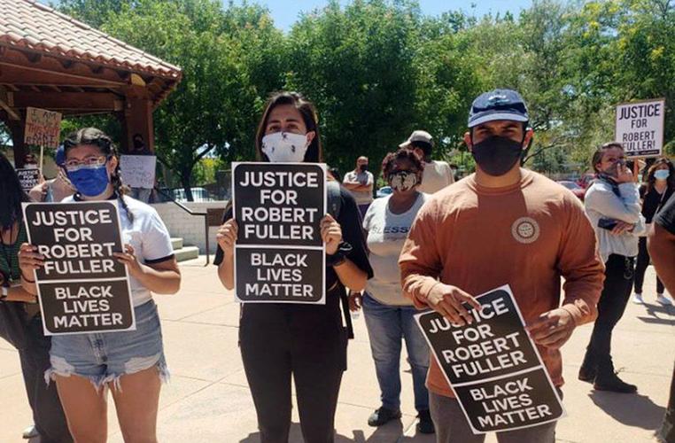 Palmdale, California, protests, Robert Fuller, Black Lives Matter, hanging