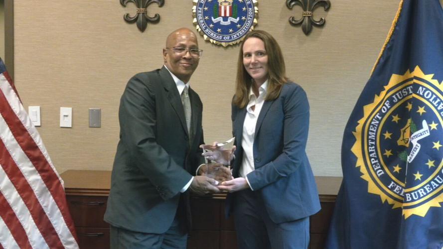 Christopher 2X Receives FBI Award