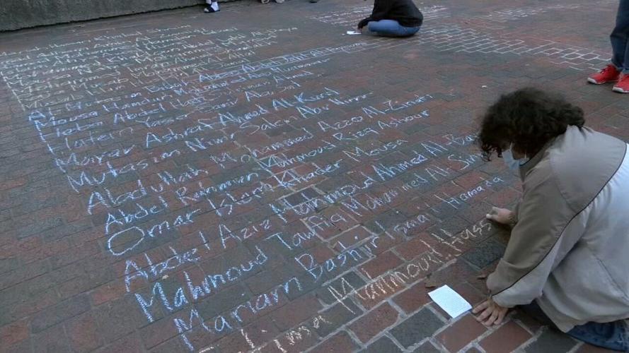 UofL students hold vigil for Palestinian lives lost in war - 10.9.25