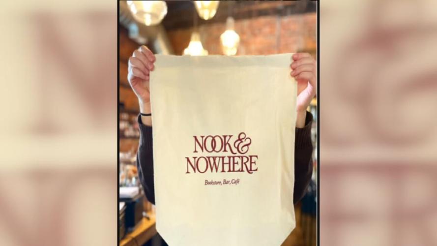 Nook and Nowhere canvas bag