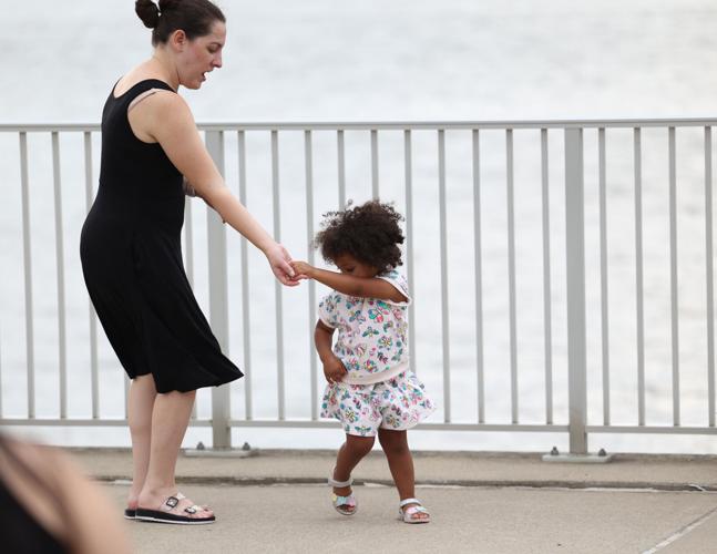 Waterfront dancing