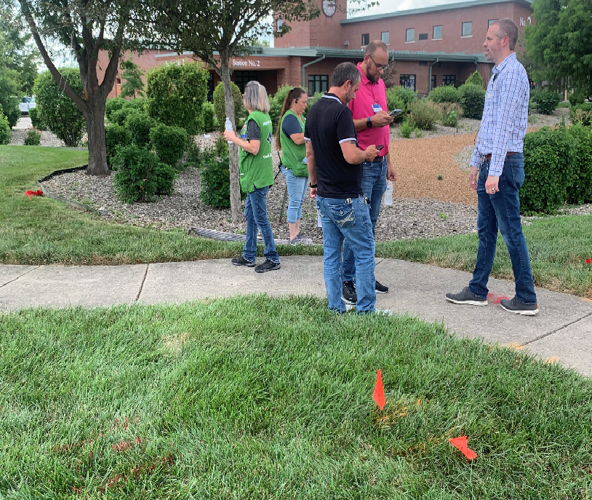 Sam's Employees evacuated to fire station