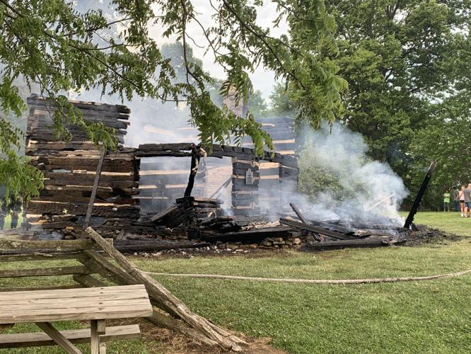 George Rogers Clark Homesite Fire