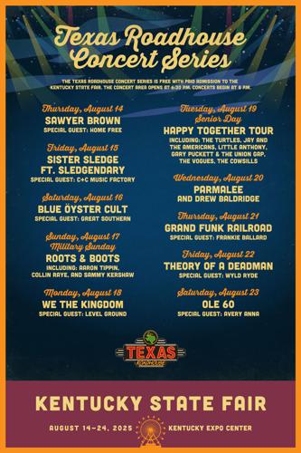 Texas Roadhouse Concert Series flyer