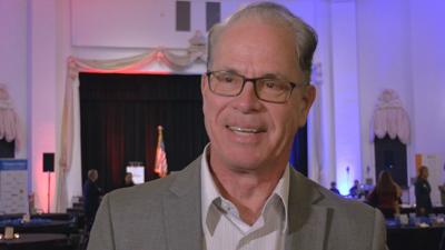 Indiana Gov. Mike Braun in New Albany 11-3-2025 2