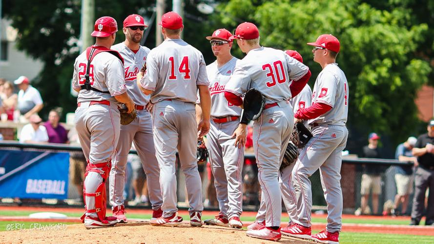 Indiana baseball mound meeting