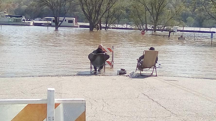 Flooding in downtown Madison