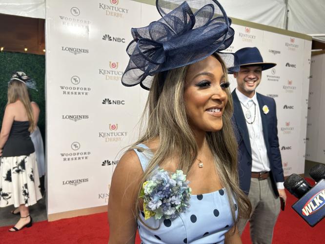 Mickey Guyton Derby 151 red carpet 5-3-25