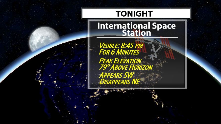 international space station tonight international space station tonight