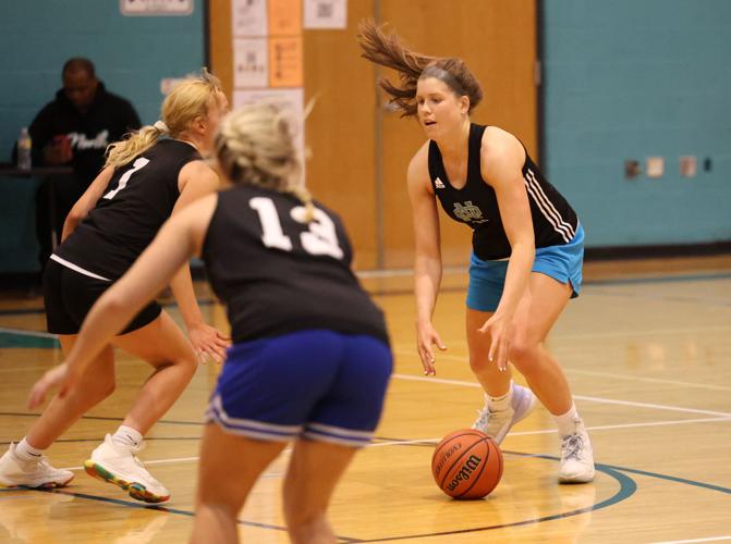 North Oldham girls basketball practice Feb. 24, 2022