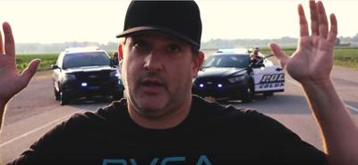 Columbus, Indiana Police recruit NASCAR champ for lip sync video