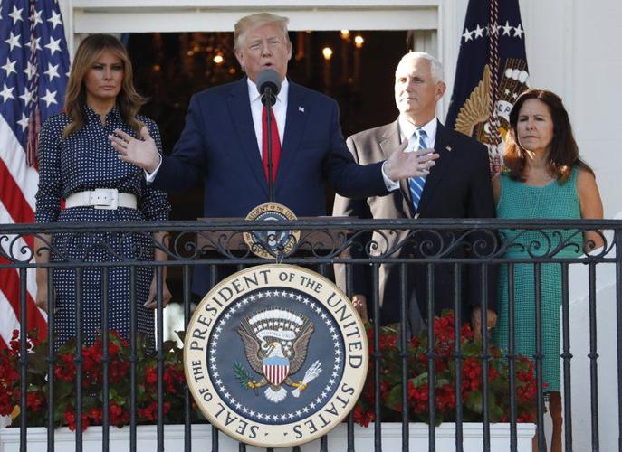Trump-Pence during Congressional Picnic