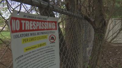 Homeless camp cleanup sign.jpeg