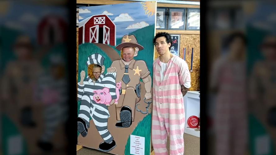 Jackson County inmates help clean and set up fairgrounds News from