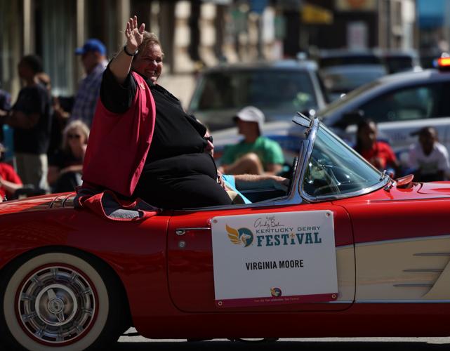 Virginia Moore at the Pegasus Parade