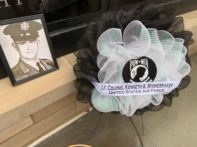 Wreath laying ceremony held for Vietnam serviceman who went missing in action