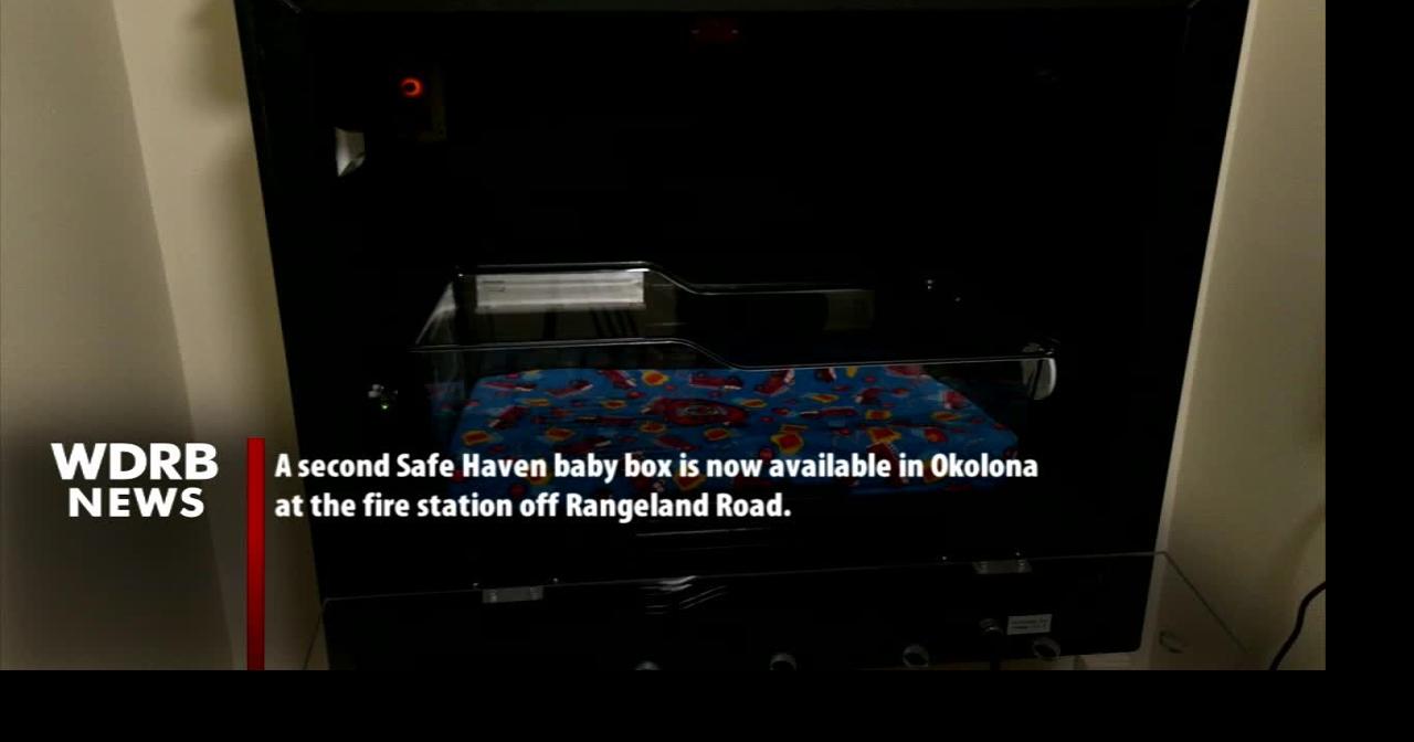 Kentucky's 10th Safe Haven Baby Box now available at Okolona fire