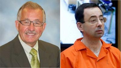 Michigan State dean charged with storing nude photos and failing to monitor Larry Nassar