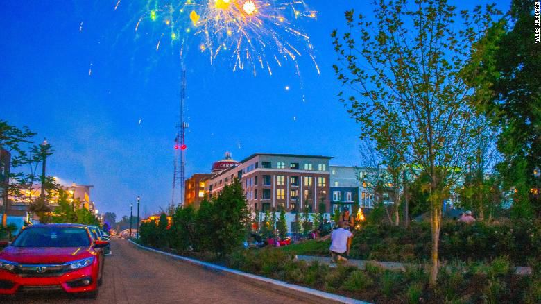 Carmel, Indiana, fireworks proposal