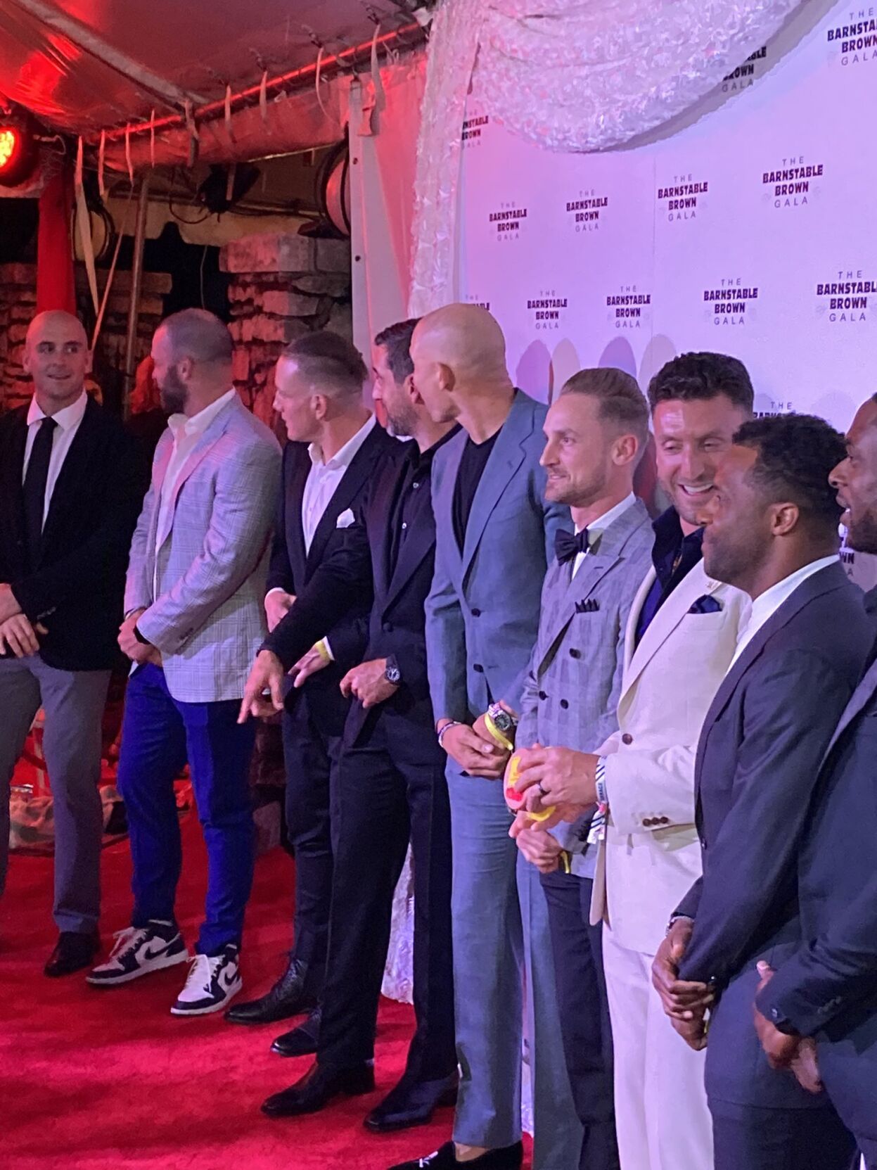 Barnstable Aaron Rodgers and crew arrival 5-2-25