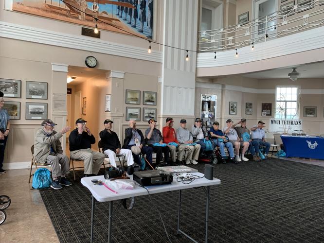 World War II veterans honored at Bowman Field on June 6, 2022, 78 years after D-Day