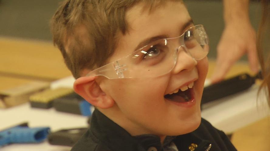 8-year-old Kyler Buckner made Jeffersontown Police Chief for a day on Feb. 7, 2020