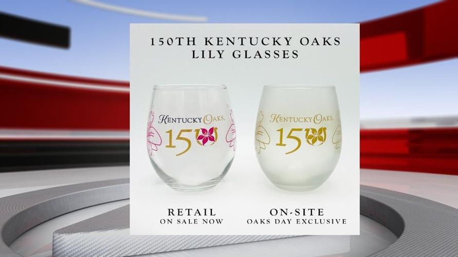 Kentucky Derby 150 Oaks Lily Glasses
