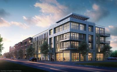 Woerner Avenue Mixed Use Rendering